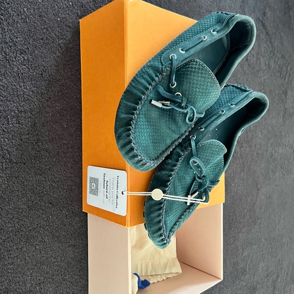 Men’s Louis Vuitton leather flats moccasin  size 11 - Picture 3 of 9